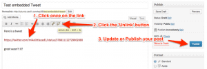 How to Embed a Tweet in a WordPress Post or Page - Mike Little